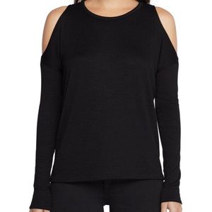 Rag & Bone Cold Shoulder Long Sleeve in cream